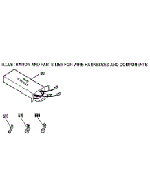 Wire Harnesses And Components parts for Kenmore Range 911.9330193 (9119330193, 911 9330193) from AppliancePartsPros.com