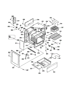 Body parts for Kenmore Range 911.95281890 (91195281890, 911 95281890) from AppliancePartsPros.com