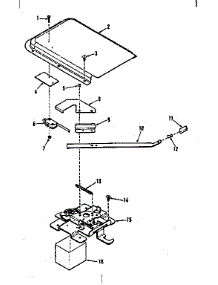 Power Lock Section parts for Kenmore Range 911.9358810 (9119358810, 911 9358810) from AppliancePartsPros.com