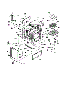 Body parts for Kenmore Range 911.95191990 (91195191990, 911 95191990) from AppliancePartsPros.com