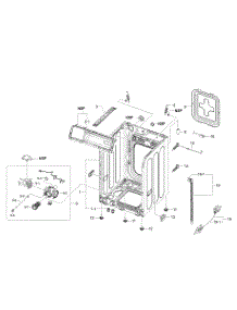 Frame Assy parts for Kenmore Washer 402.49032011 (40249032011, 402 49032011) from AppliancePartsPros.com