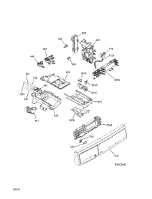 Control Panel parts for Kenmore Washer 417.41912510 (41741912510, 417 41912510) from AppliancePartsPros.com