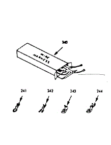 Wire Harnesses And Components parts for Kenmore Range 911.9368110 (9119368110, 911 9368110) from AppliancePartsPros.com