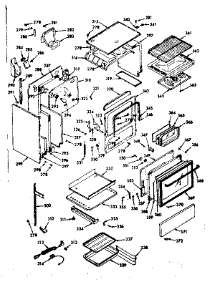 Body Section parts for Kenmore Range 103.7187000 (1037187000, 103 7187000) from AppliancePartsPros.com