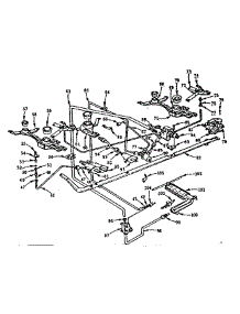 Burner Section parts for Kenmore Range 103.293060 (103293060, 103 293060) from AppliancePartsPros.com