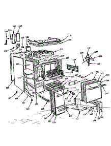 Cabinet parts for Kenmore Range 103.293060 (103293060, 103 293060) from AppliancePartsPros.com