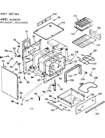Body Section parts for Kenmore Range 911.9147911 (9119147911, 911 9147911) from AppliancePartsPros.com