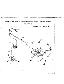 Power Lock Section parts for Kenmore Range 911.9388112 (9119388112, 911 9388112) from AppliancePartsPros.com