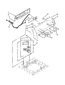 Controls And Water Inlet Parts parts for Kenmore Washer 110.20102312 (11020102312, 110 20102312) from AppliancePartsPros.com