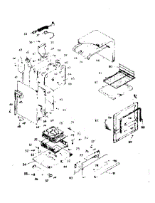 Lower Body Section parts for Kenmore Range 103.7847341 (1037847341, 103 7847341) from AppliancePartsPros.com