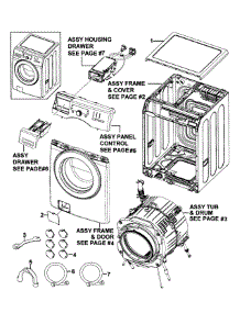 Main Assy parts for Kenmore Washer 402.49032012 (40249032012, 402 49032012) from AppliancePartsPros.com