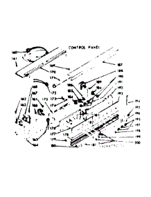 Control Panel parts for Kenmore Range 103.3266752 (1033266752, 103 3266752) from AppliancePartsPros.com