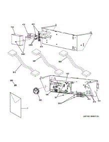 Controls parts for Kenmore Washer Dryer Combo 266.1532311 (2661532311, 266 1532311) from AppliancePartsPros.com