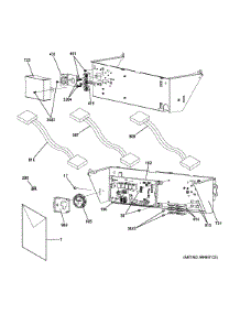 Controls parts for Kenmore Washer Dryer Combo 266.1532110 (2661532110, 266 1532110) from AppliancePartsPros.com