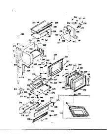 Upper Body Section parts for Kenmore Range 103.7747260 (1037747260, 103 7747260) from AppliancePartsPros.com