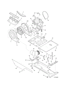 Motor / Blower / Belt parts for Kenmore Washer Dryer Combo 417.61722510 (41761722510, 417 61722510) from AppliancePartsPros.com