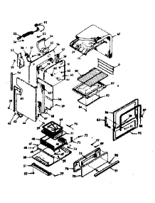 Body Section parts for Kenmore Range 103.7277310 (1037277310, 103 7277310) from AppliancePartsPros.com