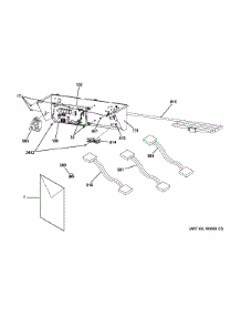 Controls parts for Kenmore Washer Dryer Combo 267.1532311 (2671532311, 267 1532311) from AppliancePartsPros.com