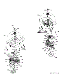 Motor & Drive Assembly parts for Kenmore Washer Dryer Combo 267.1532312 (2671532312, 267 1532312) from AppliancePartsPros.com