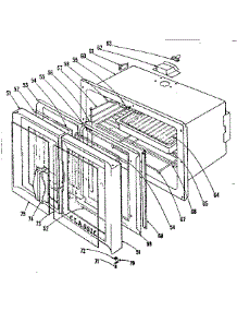 Oven Section parts for Kenmore Range 101.9136441 (1019136441, 101 9136441) from AppliancePartsPros.com