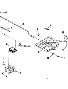 Power Lock Section parts for Kenmore Range 911.9388410 (9119388410, 911 9388410) from AppliancePartsPros.com
