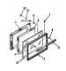 911.7138810 Oven Door Section