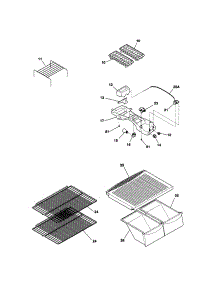 Shelves parts for Kenmore Washer Dryer Combo 363.61542 (36361542, 363 61542) from AppliancePartsPros.com