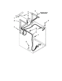 Dryer Support And Washer Parts parts for Kenmore Washer Dryer Combo 110.9875279A (1109875279A, 110 9875279A) from AppliancePartsPros.com