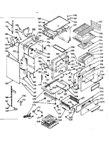Body Section parts for Kenmore Range 103.7446761 (1037446761, 103 7446761) from AppliancePartsPros.com