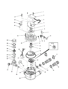 Valve Assembly parts for Kenmore Water Softener 625.38818003 (62538818003, 625 38818003) from AppliancePartsPros.com
