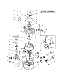Valve Assembly parts for Kenmore Water Softener 625.388110 (625388110, 625 388110) from AppliancePartsPros.com