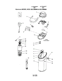 Water Softener parts for Kenmore Water Softener 625.388800 (625388800, 625 388800) from AppliancePartsPros.com