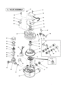 Valve Assembly parts for Kenmore Water Softener 625.388200 (625388200, 625 388200) from AppliancePartsPros.com