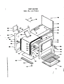 Body Section parts for Kenmore Range 119.7728410 (1197728410, 119 7728410) from AppliancePartsPros.com