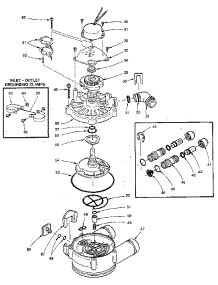 Valve Assembly parts for Kenmore Water Softener 625.348230 (625348230, 625 348230) from AppliancePartsPros.com