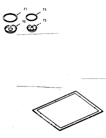 Optional Porcelain And Chrome Ring Kit parts for Kenmore Range 917.4348292 (9174348292, 917 4348292) from AppliancePartsPros.com