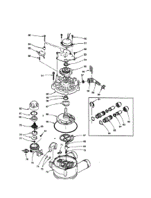 Valve Assembly parts for Kenmore Water Softener 625.348321 (625348321, 625 348321) from AppliancePartsPros.com