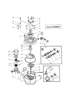 Valve Assembly parts for Kenmore Water Softener 625.348590 (625348590, 625 348590) from AppliancePartsPros.com