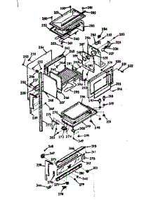 Upper Body Section parts for Kenmore Range 103.9877340 (1039877340, 103 9877340) from AppliancePartsPros.com