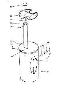 Salt Storage Tank & Associated Parts parts for Kenmore Water Softener 625.34742 (62534742, 625 34742) from AppliancePartsPros.com