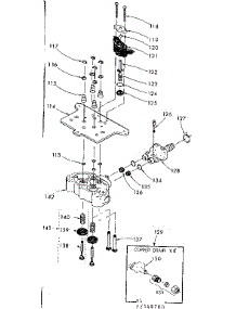 Valve Cap Safety Valve And Flow Washer Housing parts for Kenmore Water Softener 625.348700 (625348700, 625 348700) from AppliancePartsPros.com