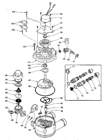 Valve Assembly parts for Kenmore Water Softener 625.347701 (625347701, 625 347701) from AppliancePartsPros.com