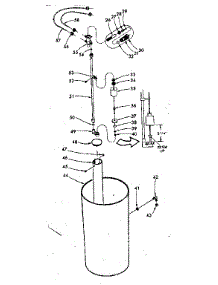 Salt Storage Tank And Salt Saver Brine Valve parts for Kenmore Water Softener 625.348101 (625348101, 625 348101) from AppliancePartsPros.com