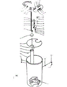 Salt Storage Tank And Salt Saver Brine Valve parts for Kenmore Water Softener 625.348201 (625348201, 625 348201) from AppliancePartsPros.com