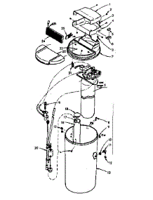 Softener Assembly parts for Kenmore Water Softener 625.348401 (625348401, 625 348401) from AppliancePartsPros.com
