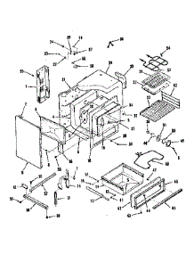 Lower Body Section parts for Kenmore Range 911.9898312 (9119898312, 911 9898312) from AppliancePartsPros.com