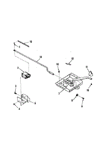 Power Lock Section parts for Kenmore Range 911.9898312 (9119898312, 911 9898312) from AppliancePartsPros.com