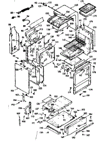 Body Section parts for Kenmore Range 103.7337221 (1037337221, 103 7337221) from AppliancePartsPros.com