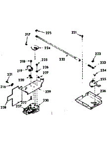 Power Lock Section parts for Kenmore Range 103.7337221 (1037337221, 103 7337221) from AppliancePartsPros.com