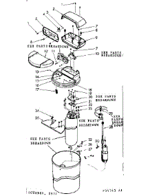 Major Components parts for Kenmore Water Softener 625.34743 (62534743, 625 34743) from AppliancePartsPros.com